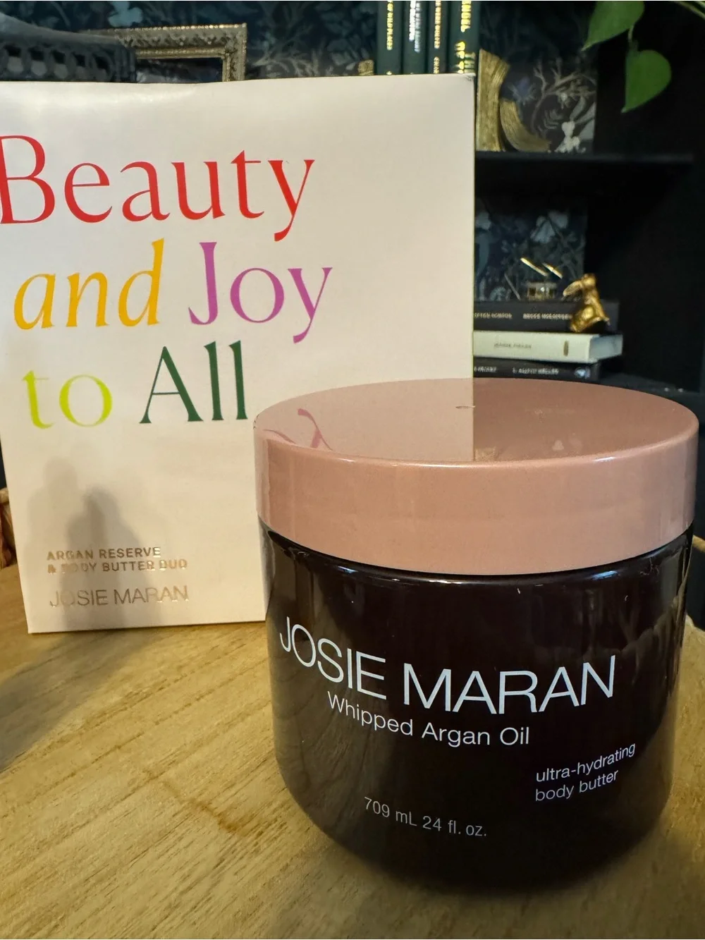 JOSIE MARAN Whipped Argan Oil Body Butter +  Reserve Serum Gift Set